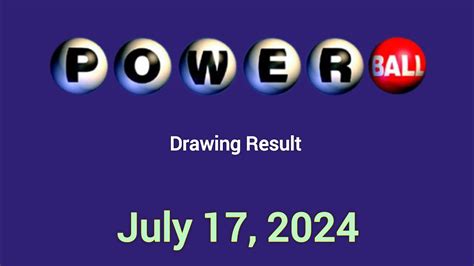 powerball winning numbers july 17 2023|Powerball winning numbers for Monday, July 17, 2023: Jackpot .